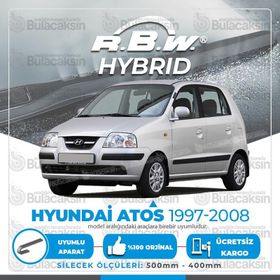 RBW Hyundai Atos 1997-2008 Ön Hybrid Silecek Takımı
