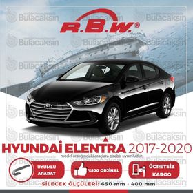 RBW Hyundai Elantra 2017-2020 Muz Silecek Takımı