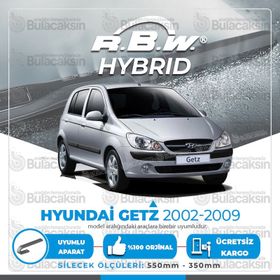 RBW Hyundai Getz 2002-2009 Ön Hybrid Silecek Takımı