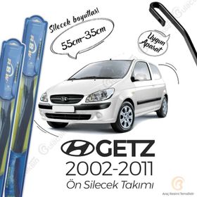RBW Hyundai Getz Ön 2002-2011 Hibrit Silecek Takımı