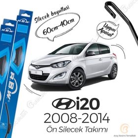 RBW Hyundai İ20 2008-2014 Ön Muz Silecek Takımı