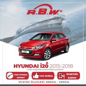 RBW Hyundai İ20 2015-2018 Ön Muz Silecek Takımı