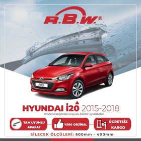 RBW Hyundai İ20 2015-2018 Ön Muz Silecek Takımı