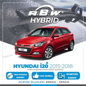 RBW Hyundai İ20 Ön 2015-2020 Hibrit Silecek Takımı