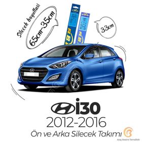 RBW Hyundai I30 2012-2016 Ön Arka Silecek Seti