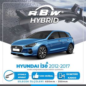 RBW Hyundai İ30 2012-2016 Ön Hybrid Silecek Takımı