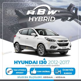 RBW Hyundai İx35 2011-2014 Ön Hybrid Silecek Takımı
