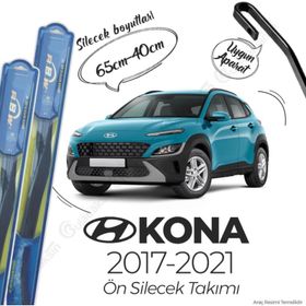 RBW Hyundai Kona Ön 2017-2021 Hibrit Silecek Takımı