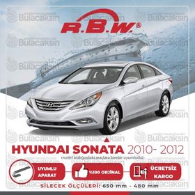 RBW Hyundai Sonata Muz 2010-2012 Silecek Takımı