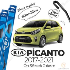 RBW Kia Picanto Muz 2017-2021 Silecek Takımı