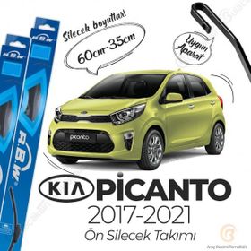 RBW Kia Picanto Muz 2017-2021 Silecek Takımı