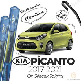 RBW Kia Picanto Ön 2017-2021 Hibrit Silecek Takımı