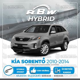 RBW Kia Sorento 2010-2014 Ön Hybrid Silecek Takımı