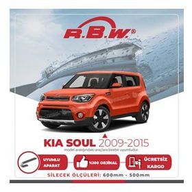RBW Kia Soul 2009-2015 Muz Silecek Takımı