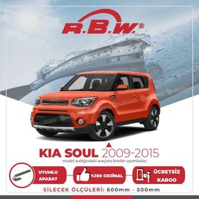 RBW Kia Soul 2009-2015 Muz Silecek Takımı