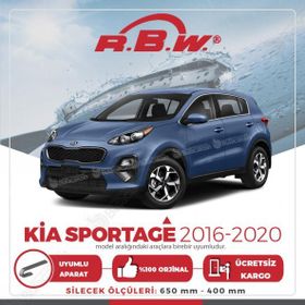 RBW Kia Sportage 2016-2020 Muz Silecek Takımı