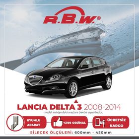 RBW Lancia Delta 2008-2014 Muz Silecek Takımı