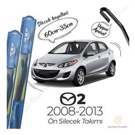 RBW Mazda 2 Ön 2008-2013 Hibrit Silecek Takımı