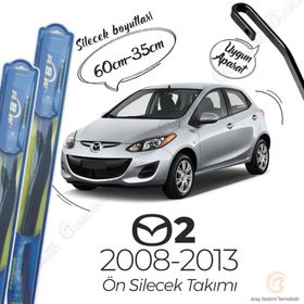 RBW Mazda 2 Ön 2008-2013 Hibrit Silecek Takımı