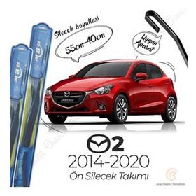 RBW Mazda 2 Ön 2014-2020 Hibrit Silecek Takımı