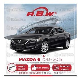 RBW Mazda 6 2013-2015 Muz Silecek Takımı