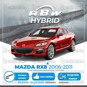 RBW Mazda Rx8 2006-2011 Ön Hybrid Silecek Takımı