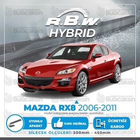 RBW Mazda Rx8 2006-2011 Ön Hybrid Silecek Takımı