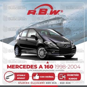 RBW Mercedes A160 W168 1998-2004 Muz Silecek Takımı
