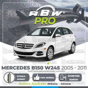 RBW Mercedes B180 W245 Muz 2005-2011 Pro Silecek Takımı