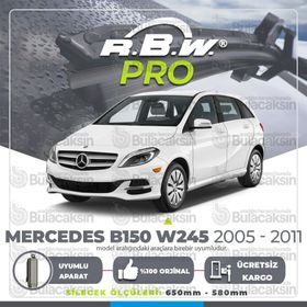 RBW Mercedes B180 W245 Muz 2005-2011 Pro Silecek Takımı