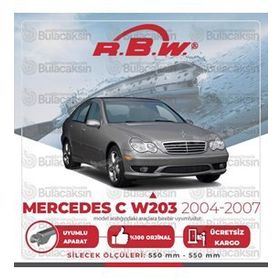 RBW Mercedes C Serisi W203 Muz 2004-2007 Pro Silecek Takımı