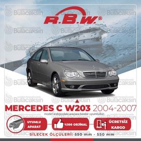 RBW Mercedes C Serisi W203 Muz 2004-2007 Pro Silecek Takımı