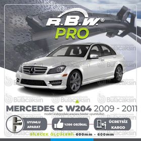 RBW Mercedes C Serisi W204 Muz 2009-2012 Pro Silecek Takımı