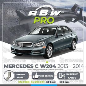 RBW Mercedes C Serisi W204 Muz 2013-2014 Pro Silecek Takımı