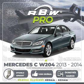 RBW Mercedes C Serisi W204 Muz 2013-2014 Pro Silecek Takımı
