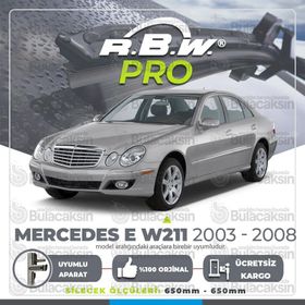RBW Mercedes E W211 Muz 2003-2008 Pro Silecek Takımı