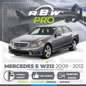 RBW Mercedes E W212 Muz 2009-2012 Pro Silecek Takımı