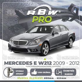 RBW Mercedes E W212 Muz 2009-2012 Pro Silecek Takımı