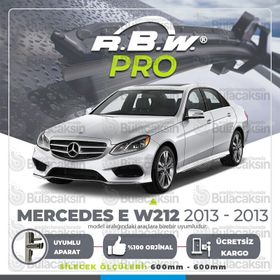 RBW Mercedes E W212 Muz 2013-2013 Pro Silecek Takımı