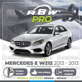 RBW Mercedes E W212 Muz 2013-2013 Pro Silecek Takımı