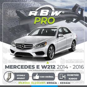 RBW Mercedes E W212 Muz 2014-2016 Pro Silecek Takımı