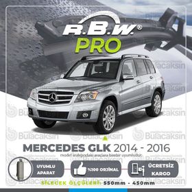 RBW Mercedes Glk Muz 2014-2016 Pro Silecek Takımı