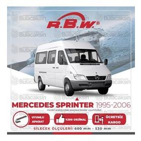RBW Mercedes Sprinter 1995-2006 Muz Silecek Takımı