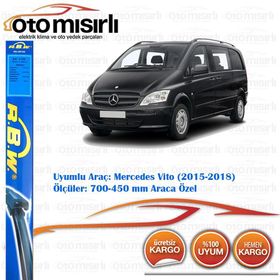 RBW Mercedes Vito 2015-2018 Ön Silecek Takımı