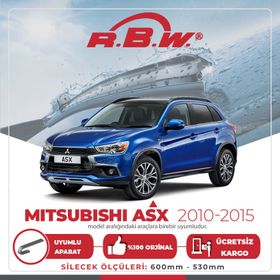 RBW Mitsubishi ASX 2010-2015 Ön Muz Silecek Takımı