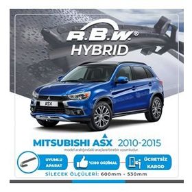 RBW Mitsubishi Asx Ön 2010-2017 Hibrit Silecek Takımı