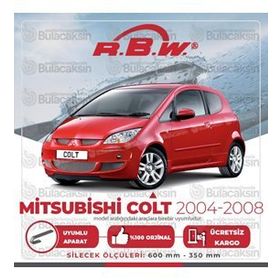 RBW Mitsubishi Colt Muz 2004-2008 Silecek Takımı
