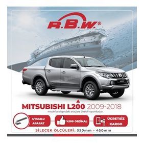RBW Mitsubishi L200 Muz 2009-2018 Silecek Takımı