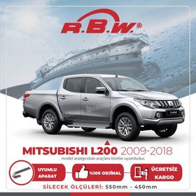 RBW Mitsubishi L200 Muz 2009-2018 Silecek Takımı