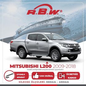 RBW Mitsubishi L200 Muz 2009-2018 Silecek Takımı